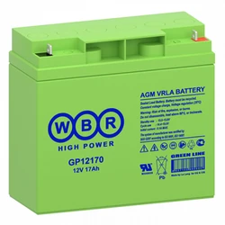 Сменные аккумуляторы АКБ для ИБП WBR GP12170 GP12170 WBR 12 В