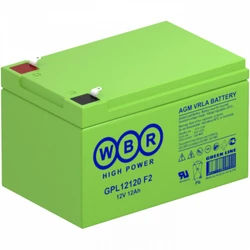 Сменные аккумуляторы АКБ для ИБП WBR GPL12120 F2 GPL12120 F2 WBR 12 В