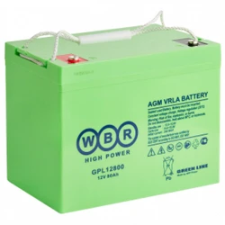 Сменные аккумуляторы АКБ для ИБП WBR GPL12800 GPL12800 WBR 12 В