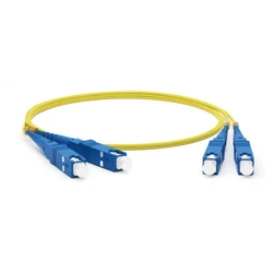 Оптический патч-корд Hyperline FC-D2-9-SC/UR-SC/UR-H-3M-LSZH-YL