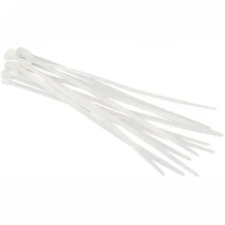 Инструмент для монтажа СКС Hyperline Стяжка нейлоновая неоткрывающаяся безгалогенная (halogen free) 200x3.6 мм полиамид 6.6 -40°C - +85°C белая (100 шт) GT-200IC