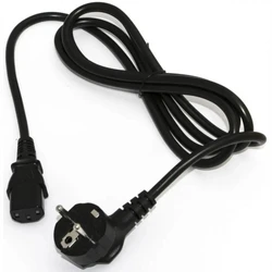 Кабель питания Hyperline PWC-IEC13-SHM-10-BK