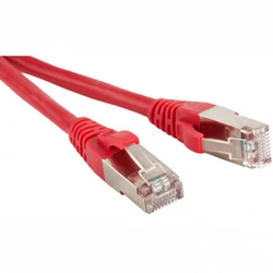 Патч-корд Hyperline PC-LPM-STP-RJ45-RJ45-C5e-0.5M-LSZH-RD