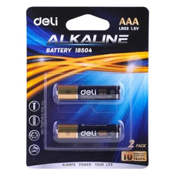 Батарейка deli E18504