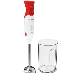 Блендер Bosch MSM64110 White/red Погружной, 450 Вт