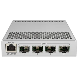Коммутатор Mikrotik CRS305-1G-4S+IN 1000 Base-TX (1000 мбит/с), 4 SFP порта