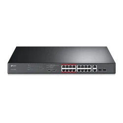 Коммутатор TP-Link TL-SL1218MP 100 Base-TX (100 мбит/с), 2 SFP порта
