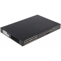 Коммутатор Dahua DH-PFS4218-16GT-190 1000 Base-TX (1000 мбит/с), 2 SFP порта