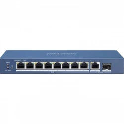 Коммутатор Hikvision DS-3E0510P-E/M 1000 Base-TX (1000 мбит/с), 1 SFP порт