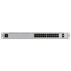 Коммутатор Ubiquiti USW-PRO-24-POE 1000 Base-TX (1000 мбит/с), 2 SFP порта