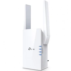 Усилитель сигнала Wi-Fi TP-Link RE505X 10/100/1000 Base-TX (1000 мбит/с), Wi-Fi 6 (802.11a / b / g / n / ac / ax), с внешней антенной