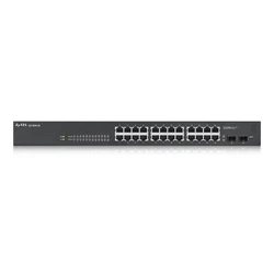Коммутатор Zyxel GS1900-24-EU0102F 1000 Base-TX (1000 мбит/с), 2 SFP порта