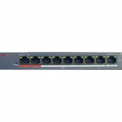Коммутатор Hikvision DS-S908P(B) 100 Base-TX (100 мбит/с)