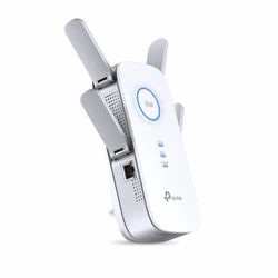 Усилитель сигнала Wi-Fi TP-Link RE650 10/100/1000 Base-TX (1000 мбит/с), Wi-Fi 5 (802.11a/ b/ g/ n/ ac), с внешней антенной