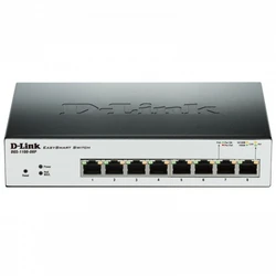 Коммутатор D-link DGS-1100-08PLV2/A1A, 1000 Base-TX (1000 мбит/с)