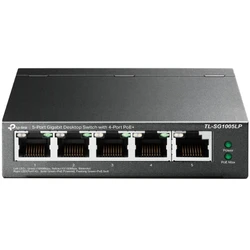 Коммутатор TP-Link TL-S1005LP TL-SG1005LP(UN) 1000 Base-TX (1000 мбит/с)