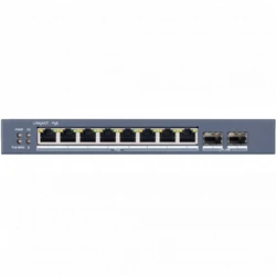 Коммутатор Hikvision DS-3E1510P-E DS-3E1510P-EI 1000 Base-TX (1000 мбит/с), 2 SFP порта