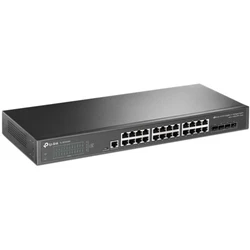 Коммутатор TP-Link TL-SG3428X TL-SG3428X(UN) 1000 Base-TX (1000 мбит/с), 4 SFP порта