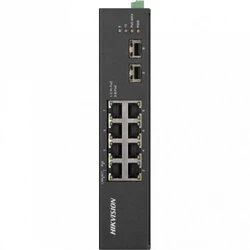 Коммутатор Hikvision DS-3T0510HP-E/HS 1000 Base-TX (1000 мбит/с), 2 SFP порта