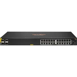 Коммутатор HPE CX 6100 24G Class4 PoE 4SFP+ 370W JL677A 1000 Base-TX (1000 мбит/с), 4 SFP порта