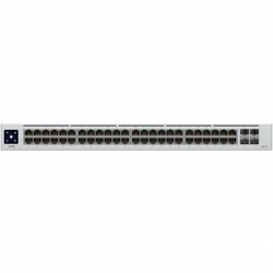 Коммутатор Ubiquiti USW-48-POE-EU 1000 Base-TX (1000 мбит/с), 4 SFP порта