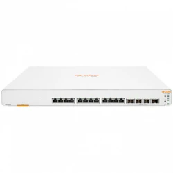 Коммутатор HPE Aruba Instant On 1960 12XGT 4SFP+ Switch JL805A 10 GBase-T (10000 мбит/с), 4 SFP порта