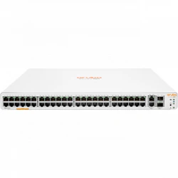 Коммутатор HPE Instant On 1960 48G 2XGT 2SFP+ JL808A 1000 Base-TX (1000 мбит/с), 2 SFP порта