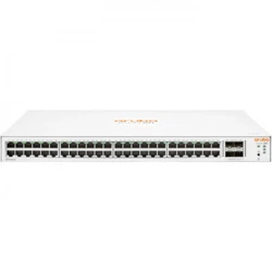 Коммутатор HPE Aruba Instant On 1830 48G 4SFP Switch JL814A 1000 Base-TX (1000 мбит/с), 4 SFP порта