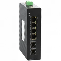 Коммутатор BDCOM IES200-V25-2S4P 1000 Base-TX (1000 мбит/с), 2 SFP порта
