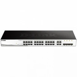 Коммутатор D-link DGS-1210-28/F3A 1000 Base-TX (1000 мбит/с), 4 SFP порта
