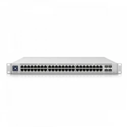 Коммутатор Ubiquiti USW-Enterprise-48-PoE 2.5 GBase-T (2500 мбит/с), 4 SFP порта