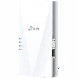 Усилитель сигнала Wi-Fi TP-Link RE500X 10/100/1000 Base-TX (1000 мбит/с), Wi-Fi 6 (802.11a / b / g / n / ac / ax), со встроенной антенной