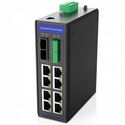 Коммутатор FIBERROAD управляемый L2- промышленный Ethernet POE FR-7M3208SBT 1000 Base-TX (1000 мбит/с), 2 SFP порта
