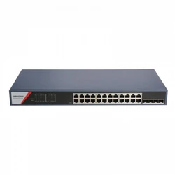 Коммутатор Hikvision DS-3E1528P-SI-24P4F 1000 Base-T (1000 мбит/с), 4 SFP порта