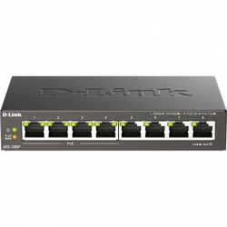 Коммутатор D-link DGS-1008P/F3A 1000 Base-T (1000 мбит/с)