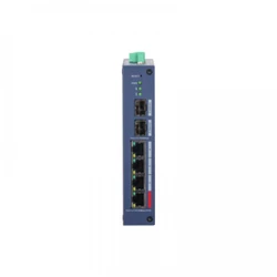 Коммутатор Dahua DH-CHS4206-4ET-90 1000 Base-T (1000 мбит/с), 2 SFP порта