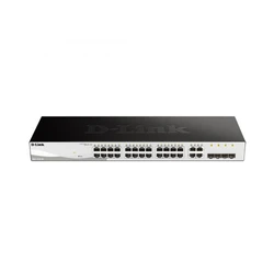 Коммутатор D-link DGS-1210-28P/FL2A 1000 Base-T (1000 мбит/с), 4 SFP порта
