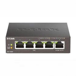 Коммутатор D-link DGS-1005P/B3A 1000 Base-T (1000 мбит/с)