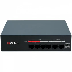 Коммутатор HiWatch DS-S0106-MP 100 Base-T (100 мбит/с)