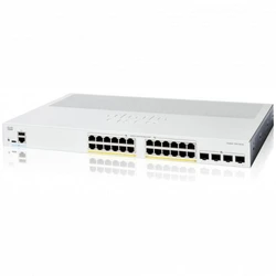 Коммутатор Cisco C1200-24P-4X 1000 Base-T (1000 мбит/с), 4 SFP порта