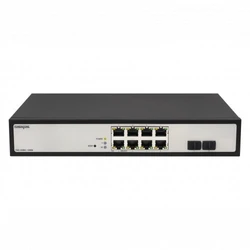 Коммутатор PowerTone 2S08G-120RM PWS-2S08G-120RM 1000 Base-T (1000 мбит/с), 2 SFP порта