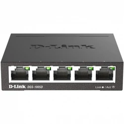 Коммутатор D-link DGS-1005D/R1A 1000 Base-T (1000 мбит/с)