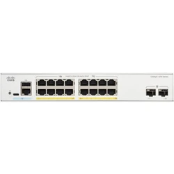 Коммутатор Cisco C1300-16T-2G 1000 Base-T (1000 мбит/с), 2 SFP порта
