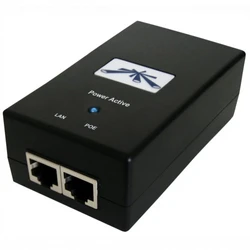 PoE инжектор Ubiquiti POE-48-24W-G (1 порт, 24 Вт)