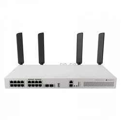 Коммутатор Mikrotik CRS418-8P-8G-2S+5axQ2axQ-RM 1000 Base-T (1000 мбит/с), 2 SFP порта