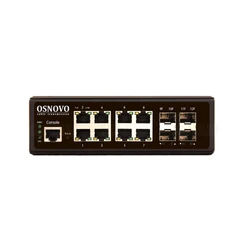 Коммутатор OSNOVO SW-70804/IL 1000 Base-T (1000 мбит/с), 4 SFP порта