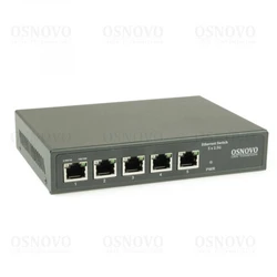 Коммутатор OSNOVO SW-5D-1 SW-5D-1(60W) 2.5 GBase-T (2500 мбит/с)
