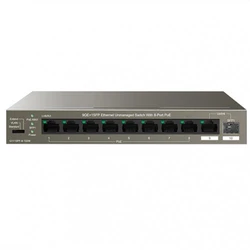 Коммутатор IP-COM G1110PF G1110PF-8-102W 1000 Base-T (1000 мбит/с), 24 SFP порта