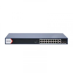 Коммутатор Hikvision DS-3E1520P-EI/M 1000 Base-T (1000 мбит/с), 16 SFP портов