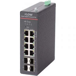 Коммутатор iFlow F-SW-IM612HPOE-PM-8G4GO 301803633 1000 Base-T (1000 мбит/с), 4 SFP порта